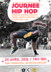 Journée Hip Hop. Le dimanche 24 avril 2016 à Bouillargues. Gard.  14H00